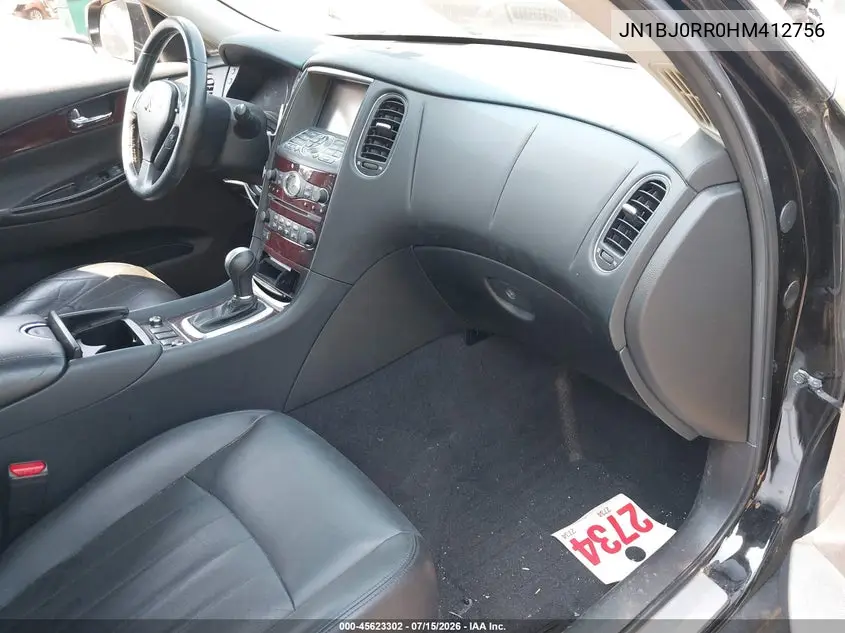 2017 Infiniti Qx50 VIN: JN1BJ0RR0HM412756 Lot: 45623302