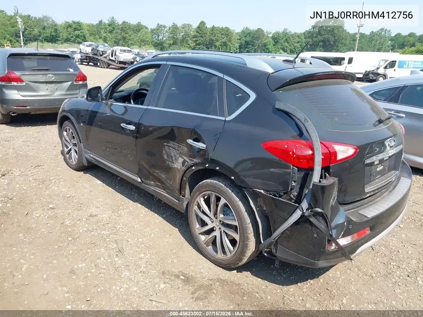 2017 Infiniti Qx50 VIN: JN1BJ0RR0HM412756 Lot: 45623302