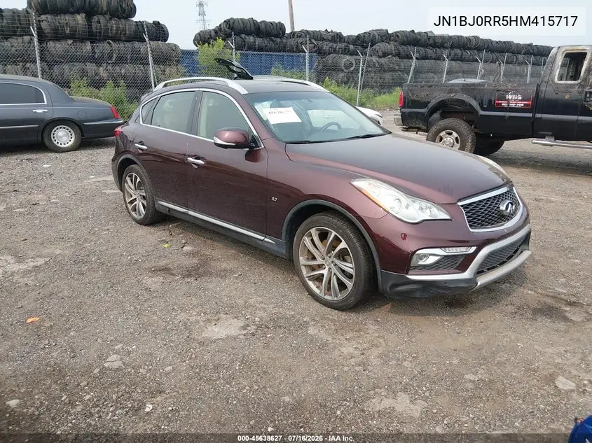 2017 Infiniti Qx50 VIN: JN1BJ0RR5HM415717 Lot: 45638627