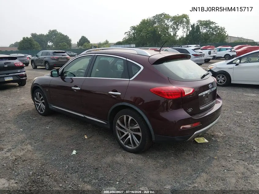 2017 Infiniti Qx50 VIN: JN1BJ0RR5HM415717 Lot: 45638627
