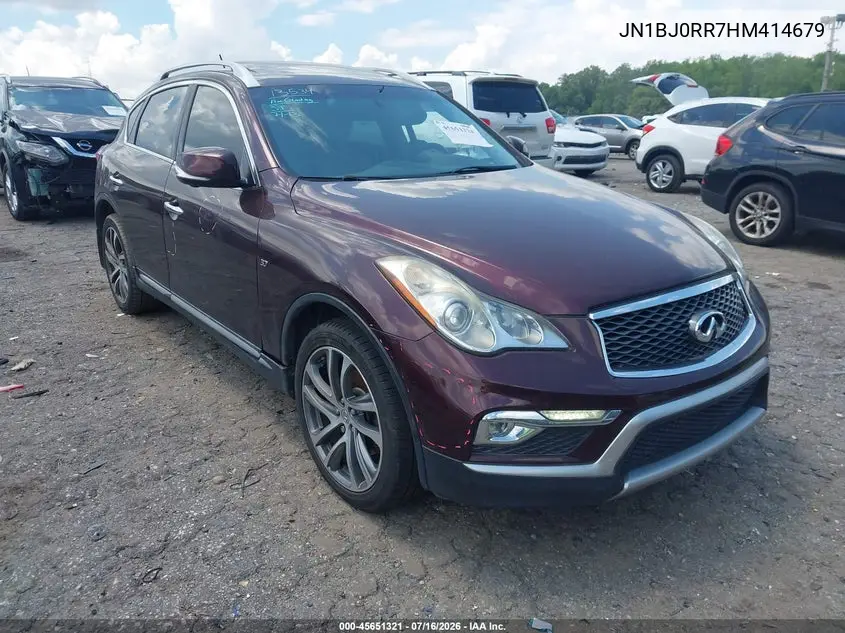 2017 Infiniti Qx50 VIN: JN1BJ0RR7HM414679 Lot: 45651321
