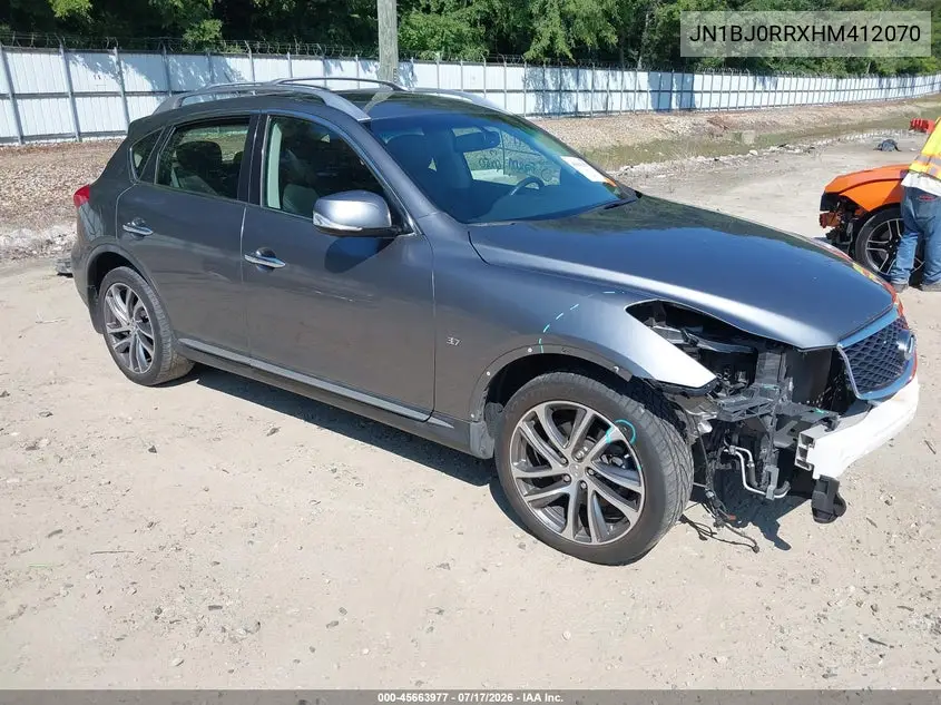 2017 Infiniti Qx50 VIN: JN1BJ0RRXHM412070 Lot: 45663977