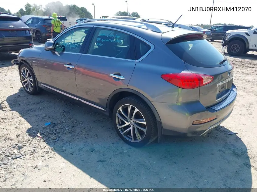 2017 Infiniti Qx50 VIN: JN1BJ0RRXHM412070 Lot: 45663977