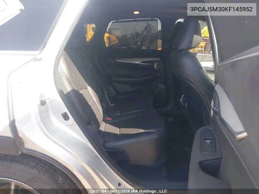 2019 Infiniti Qx50 Essential/Pure VIN: 3PCAJ5M30KF145952 Lot: 12627184