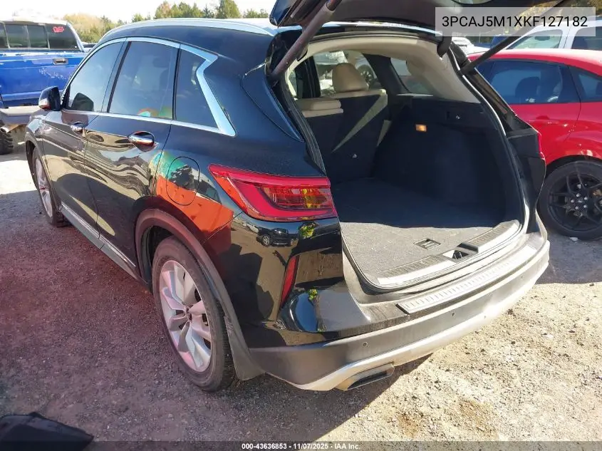 3PCAJ5M1XKF127182 2019 Infiniti Qx50 Essential