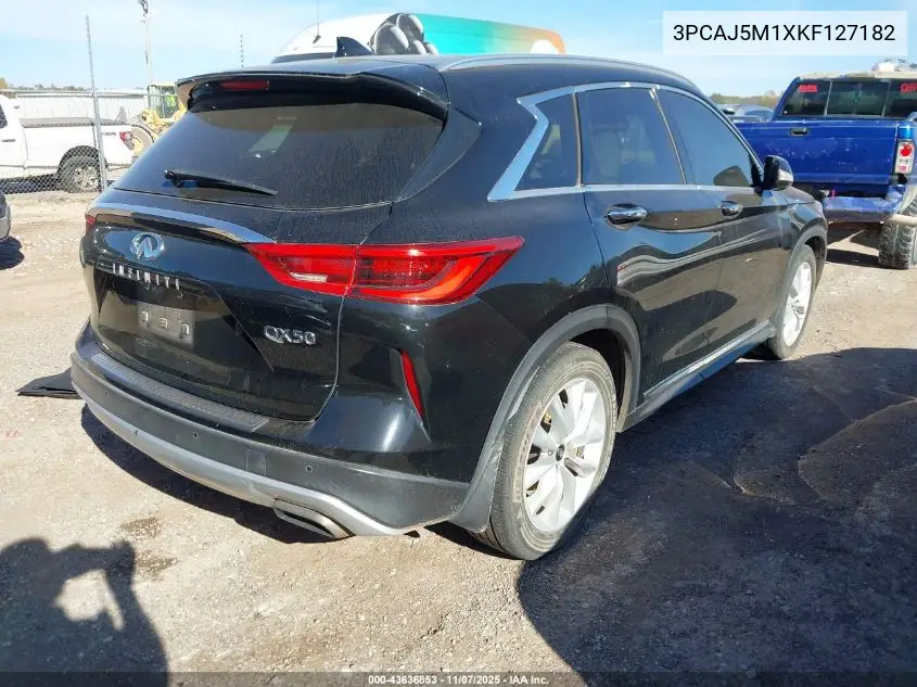 3PCAJ5M1XKF127182 2019 Infiniti Qx50 Essential
