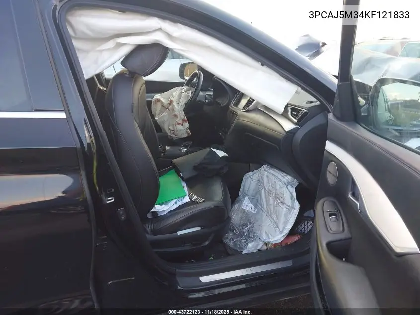 3PCAJ5M34KF121833 2019 Infiniti Qx50 Essential
