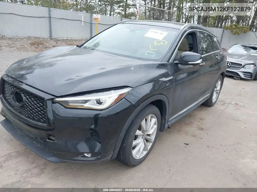 2019 Infiniti Qx50 Essential VIN: 3PCAJ5M12KF122879 Lot: 45045207