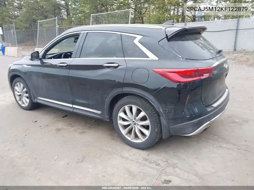 2019 Infiniti Qx50 Essential VIN: 3PCAJ5M12KF122879 Lot: 45045207