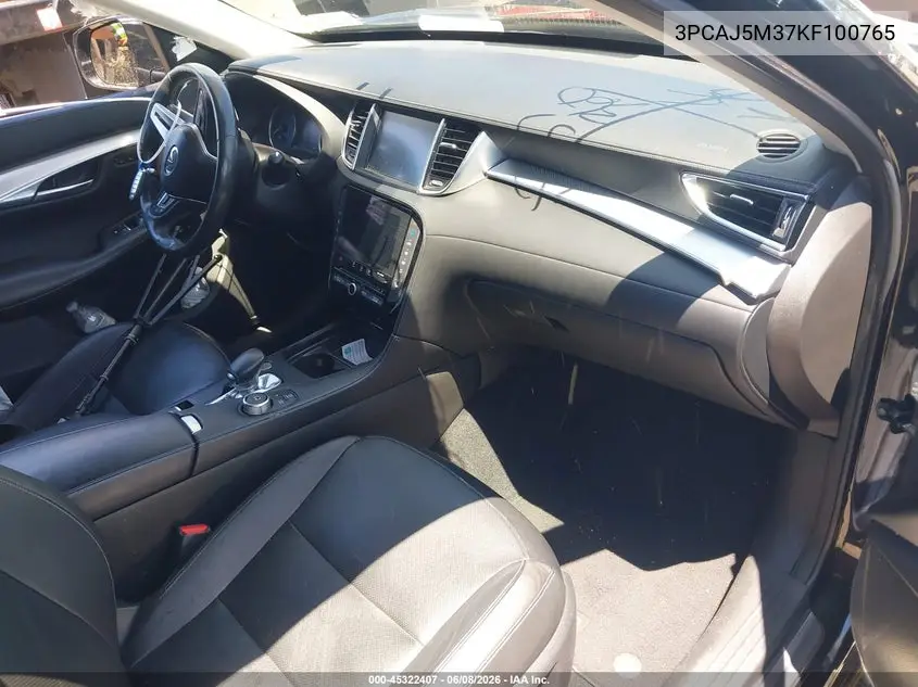 2019 Infiniti Qx50 Essential VIN: 3PCAJ5M37KF100765 Lot: 45322407