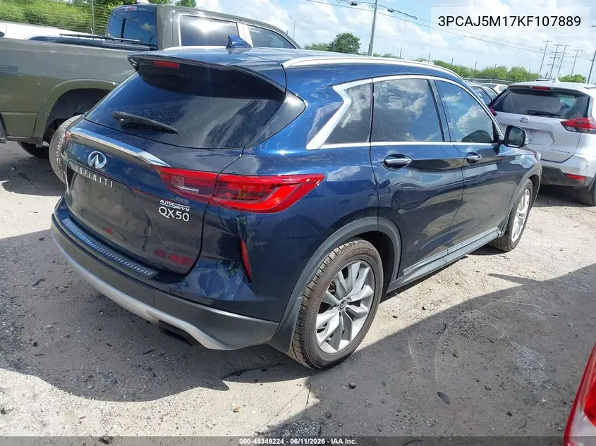 2019 Infiniti Qx50 Essential VIN: 3PCAJ5M17KF107889 Lot: 45349224