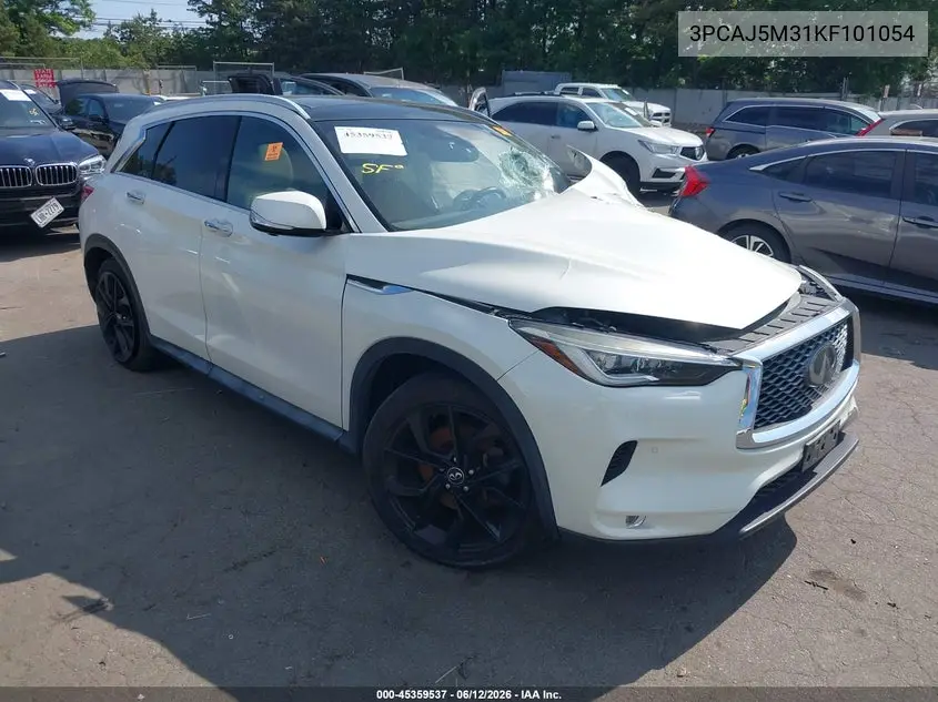 2019 Infiniti Qx50 Essential VIN: 3PCAJ5M31KF101054 Lot: 45359537