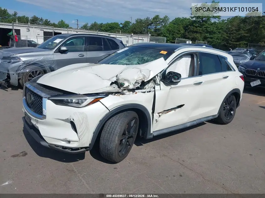 2019 Infiniti Qx50 Essential VIN: 3PCAJ5M31KF101054 Lot: 45359537