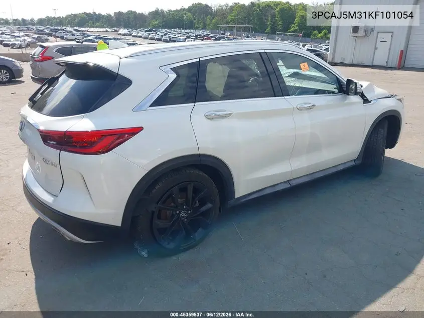 2019 Infiniti Qx50 Essential VIN: 3PCAJ5M31KF101054 Lot: 45359537