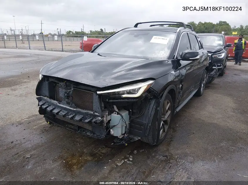 2019 Infiniti Qx50 Essential VIN: 3PCAJ5M18KF100224 Lot: 45397864