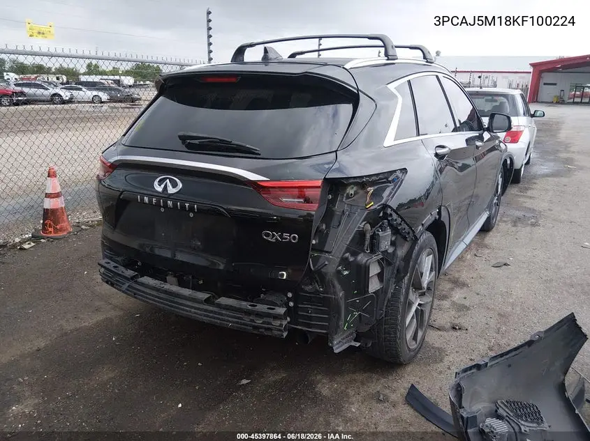 2019 Infiniti Qx50 Essential VIN: 3PCAJ5M18KF100224 Lot: 45397864