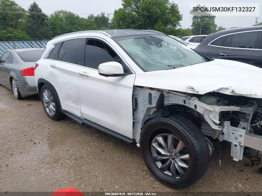 2019 Infiniti Qx50 Essential VIN: 3PCAJ5M30KF132327 Lot: 45401919