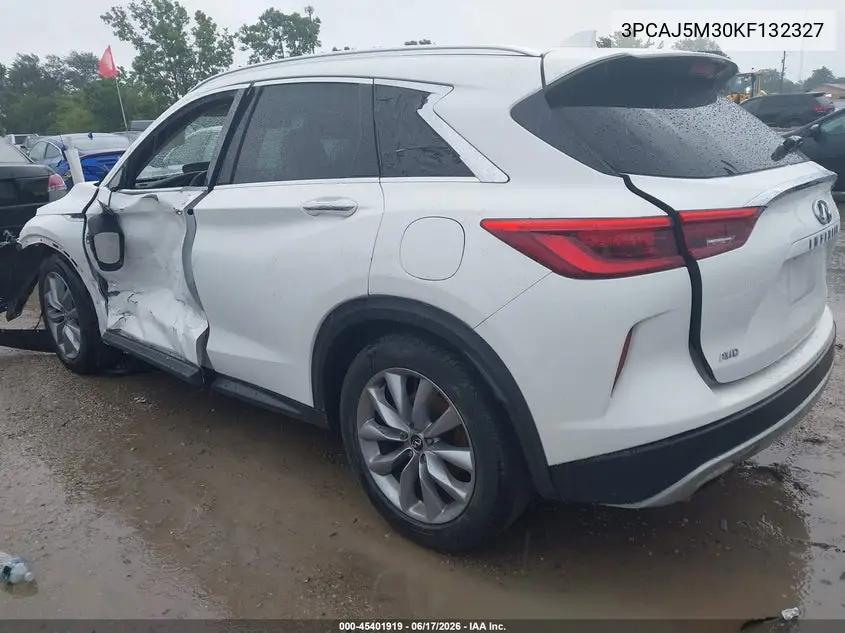 2019 Infiniti Qx50 Essential VIN: 3PCAJ5M30KF132327 Lot: 45401919