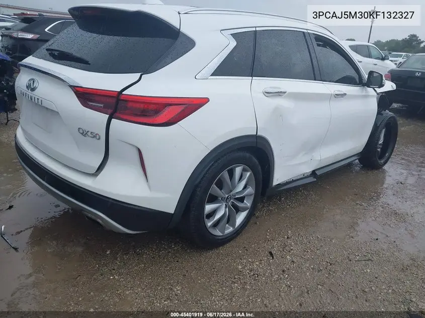 2019 Infiniti Qx50 Essential VIN: 3PCAJ5M30KF132327 Lot: 45401919