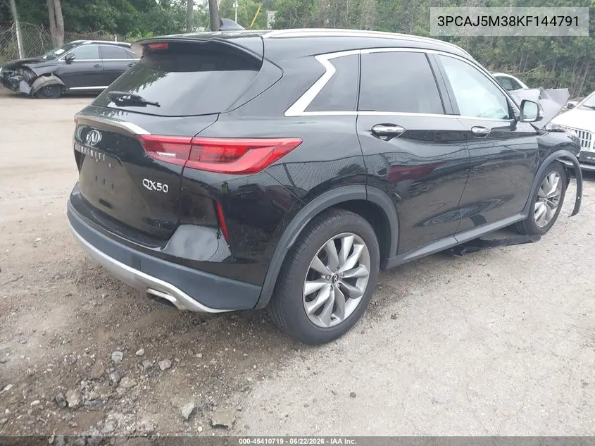 2019 Infiniti Qx50 Luxe VIN: 3PCAJ5M38KF144791 Lot: 45410719