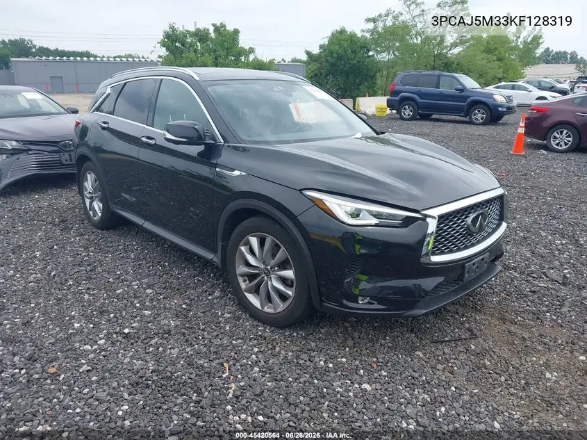 2019 Infiniti Qx50 Essential VIN: 3PCAJ5M33KF128319 Lot: 45420564