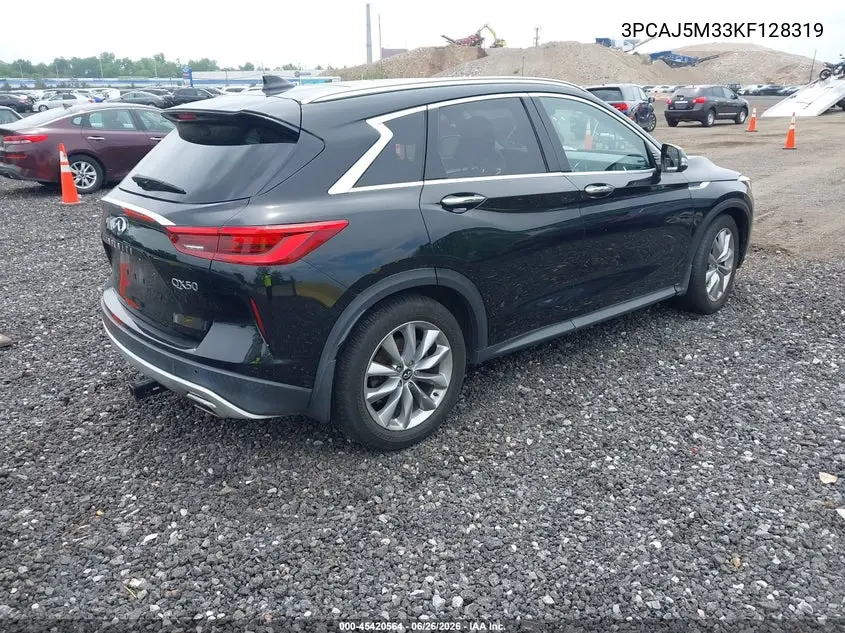 2019 Infiniti Qx50 Essential VIN: 3PCAJ5M33KF128319 Lot: 45420564