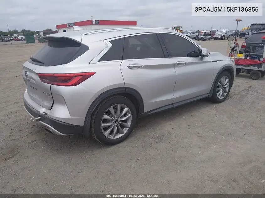 2019 Infiniti Qx50 Luxe VIN: 3PCAJ5M15KF136856 Lot: 45430064