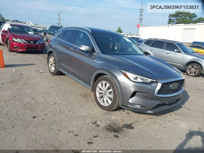 2019 Infiniti Qx50 Essential VIN: 3PCAJ5M39KF103831 Lot: 45477281