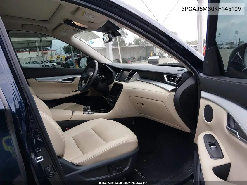 2019 Infiniti Qx50 Luxe VIN: 3PCAJ5M30KF145109 Lot: 45523014