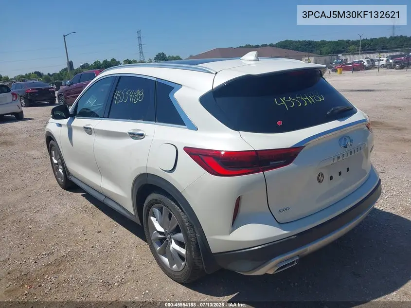 2019 Infiniti Qx50 Luxe VIN: 3PCAJ5M30KF132621 Lot: 45554188