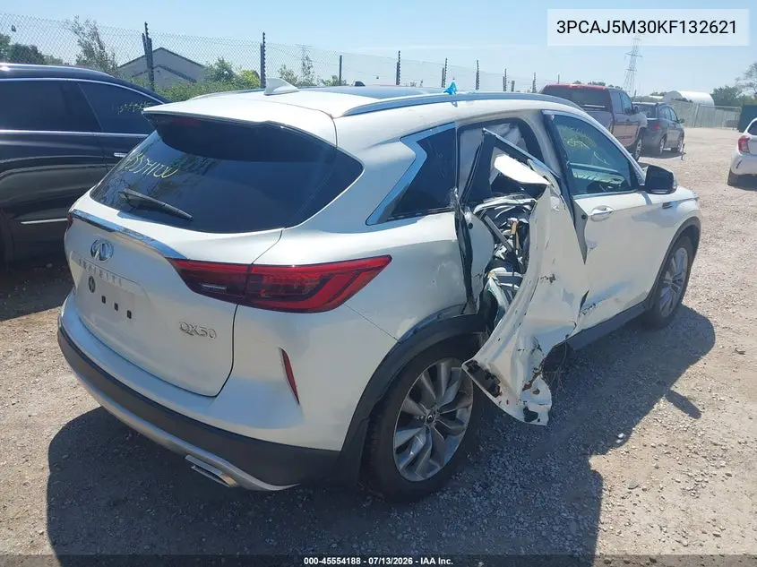 2019 Infiniti Qx50 Luxe VIN: 3PCAJ5M30KF132621 Lot: 45554188