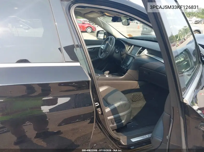 2019 Infiniti Qx50 Essential VIN: 3PCAJ5M33KF126831 Lot: 45623306