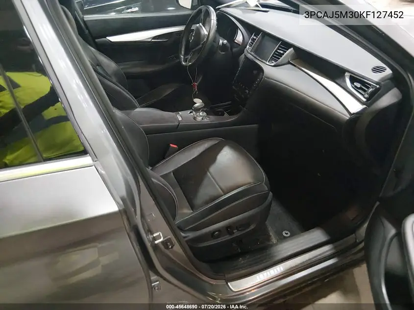2019 Infiniti Qx50 Essential VIN: 3PCAJ5M30KF127452 Lot: 45648690