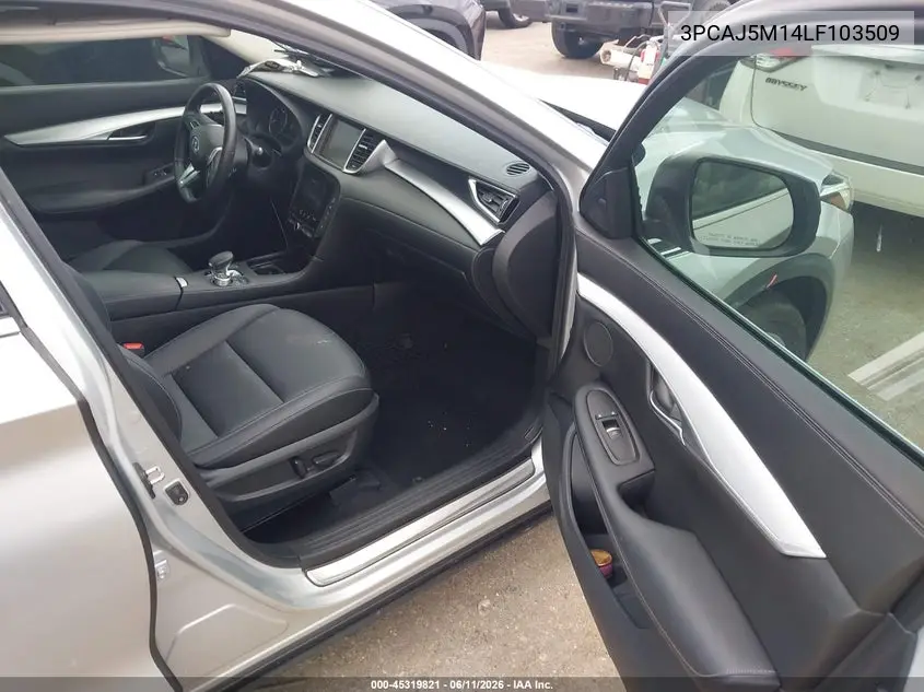 2020 Infiniti Qx50 Luxe VIN: 3PCAJ5M14LF103509 Lot: 45319821