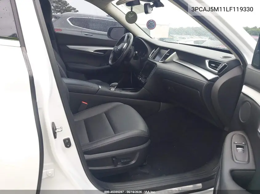 2020 Infiniti Qx50 Luxe VIN: 3PCAJ5M11LF119330 Lot: 45385287
