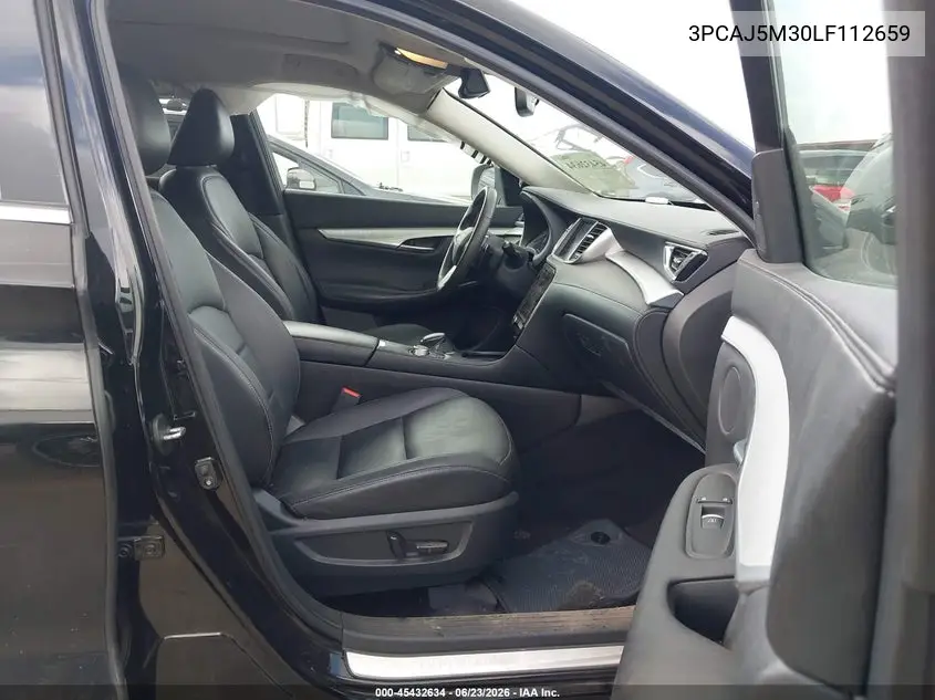 2020 Infiniti Qx50 Luxe Awd VIN: 3PCAJ5M30LF112659 Lot: 45432634