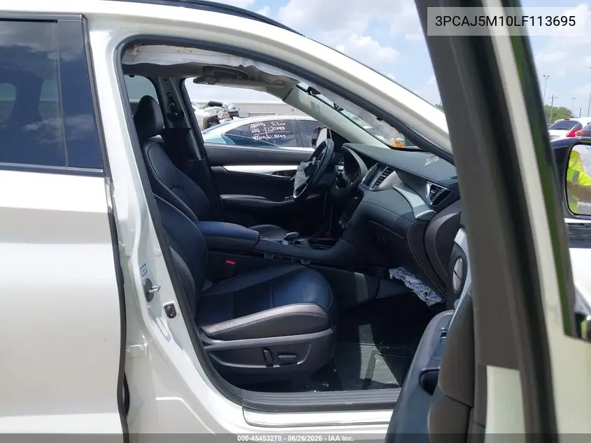 2020 Infiniti Qx50 Sensory VIN: 3PCAJ5M10LF113695 Lot: 45453278