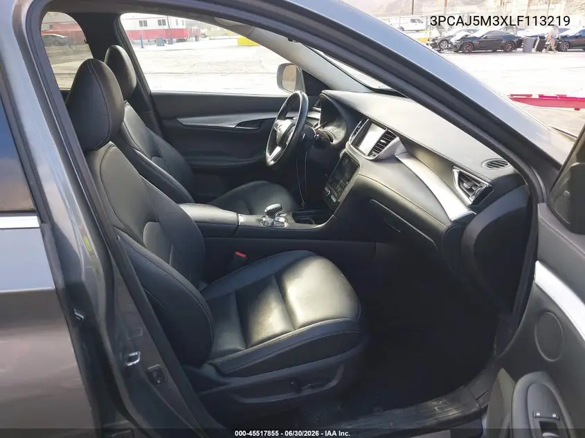 2020 Infiniti Qx50 Luxe Awd VIN: 3PCAJ5M3XLF113219 Lot: 45517855
