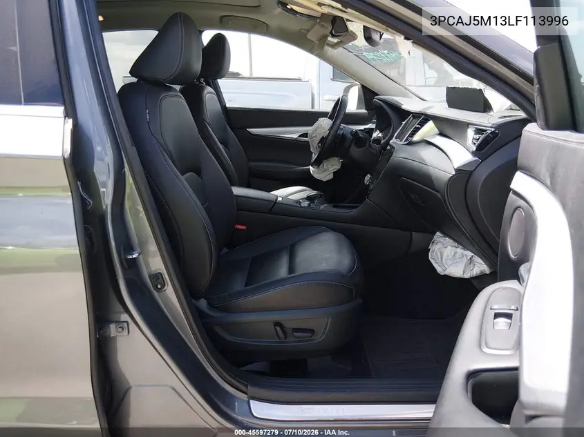 2020 Infiniti Qx50 Luxe VIN: 3PCAJ5M13LF113996 Lot: 45597279
