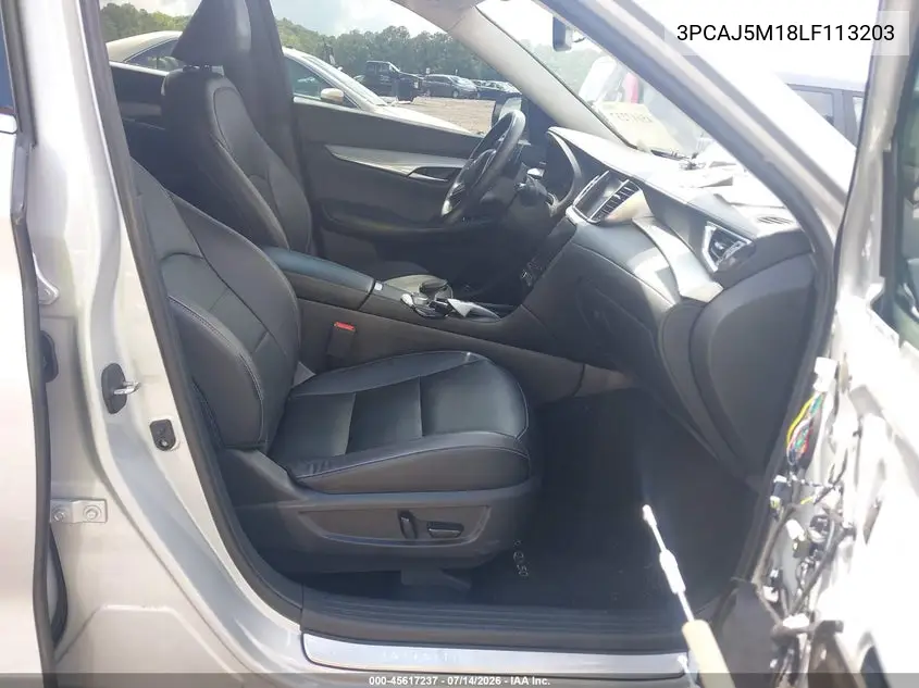 2020 Infiniti Qx50 Essential VIN: 3PCAJ5M18LF113203 Lot: 45617237