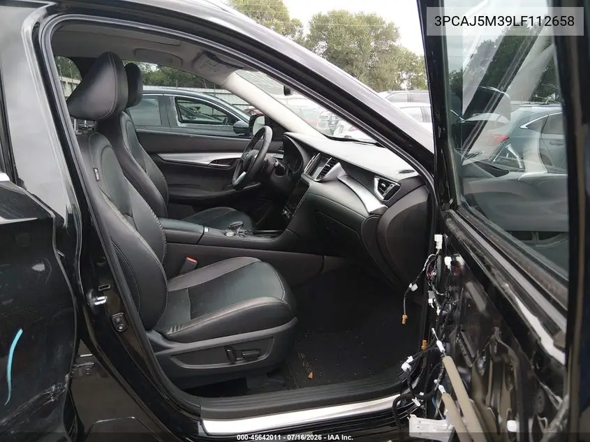 2020 Infiniti Qx50 Sensory Awd VIN: 3PCAJ5M39LF112658 Lot: 45642011