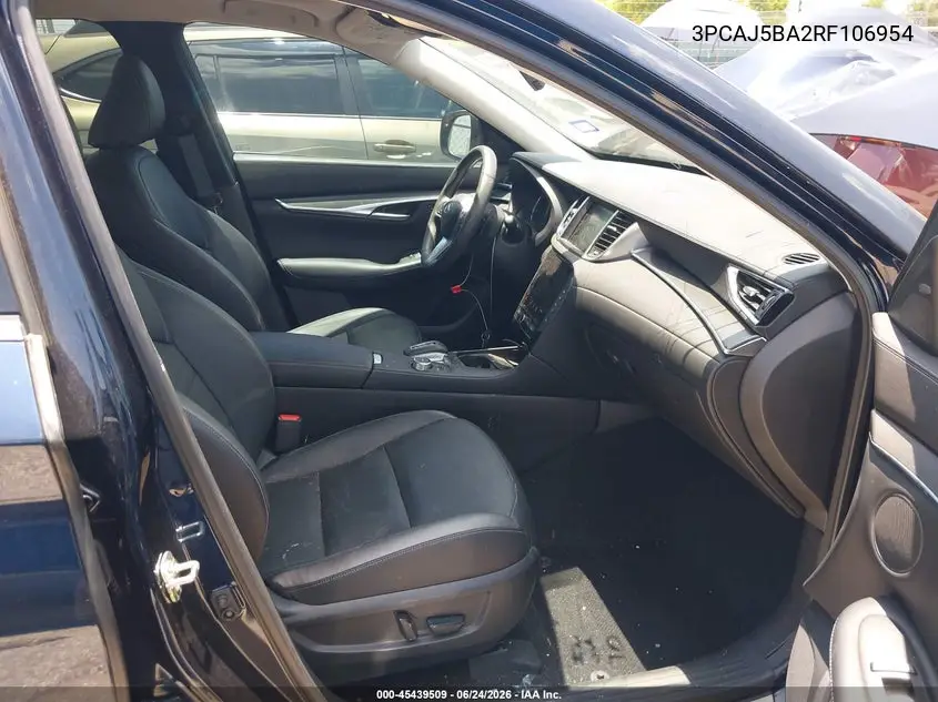2024 Infiniti Qx50 Luxe VIN: 3PCAJ5BA2RF106954 Lot: 45439509