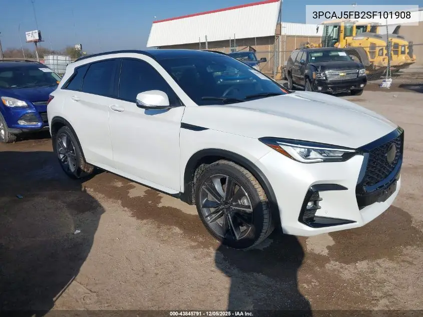 3PCAJ5FB2SF101908 2025 Infiniti Qx50 Sport Awd