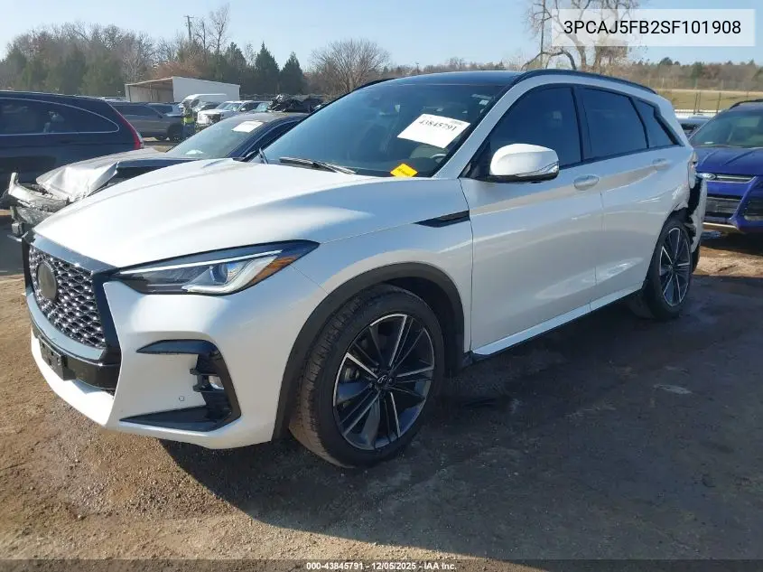 3PCAJ5FB2SF101908 2025 Infiniti Qx50 Sport Awd