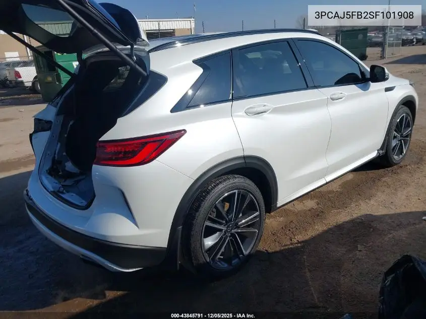 3PCAJ5FB2SF101908 2025 Infiniti Qx50 Sport Awd