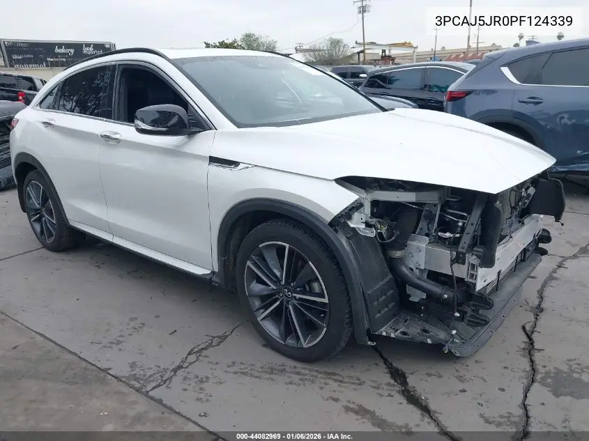 2023 Infiniti Qx55 Luxe Awd VIN: 3PCAJ5JR0PF124339 Lot: 44082969