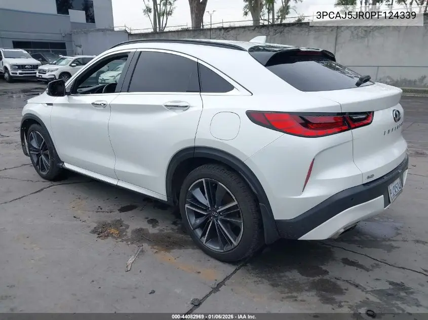 2023 Infiniti Qx55 Luxe Awd VIN: 3PCAJ5JR0PF124339 Lot: 44082969