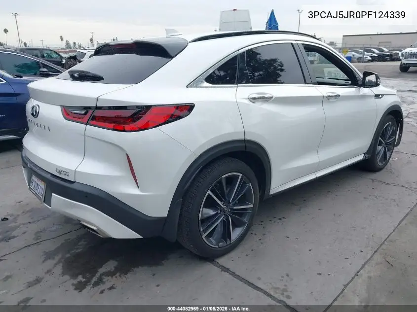 2023 Infiniti Qx55 Luxe Awd VIN: 3PCAJ5JR0PF124339 Lot: 44082969