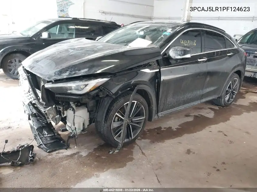 2023 Infiniti Qx55 Sensory Awd VIN: 3PCAJ5LR1PF124623 Lot: 44219208