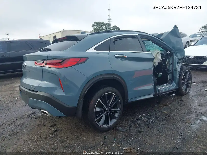 2023 Infiniti Qx55 Essential Awd VIN: 3PCAJ5KR2PF124731 Lot: 44564724